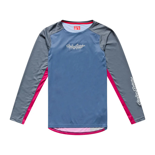 TLD PÁNSKÝ DRES S DLOUHÝM RUKÁVEM SKYLINE PRO DESCEND SLATE (30786400)