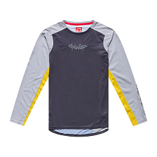 TLD PÁNSKÝ DRES S DLOUHÝM RUKÁVEM SKYLINE PRO DESCEND CARBON (30786401)