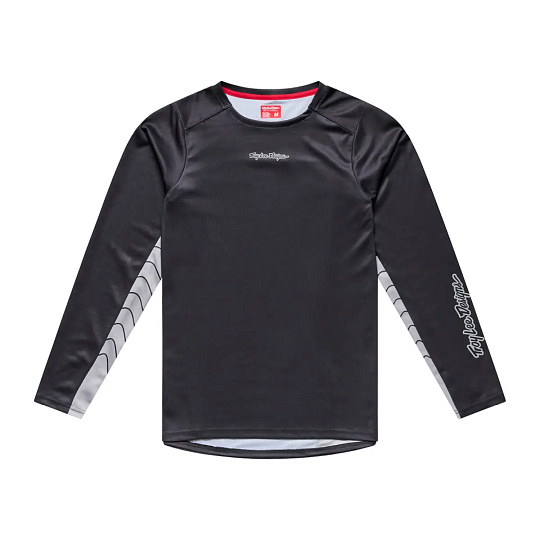TLD PÁNSKÝ DRES S DLOUHÝM RUKÁVEM SKYLINE CHILL SWITCHBACK CARBON (35342300)