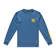TLD PÁNSKÝ DRES S DLOUHÝM RUKÁVEM SKYLINE RIDE TEE HANDLEBAR SLATE (38370100)