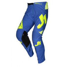 Moto kalhoty JUST1 J-FLEX ARIA modro/neonově žluté
