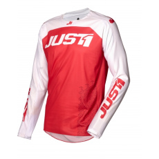 Dres JUST1 J-FORCE TERRA červeno/bílý