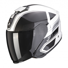 Moto přilba SCORPION EXO-S1 CROSS-VILLE bílo/černo/stříbrná