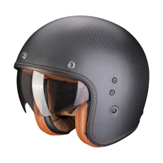 Moto přilba SCORPION BELFAST EVO CARBON matná černá