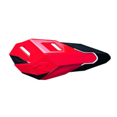 Kryty páček RTECH HP3 CROSS/ENDURO vč. montážní sady pro NISSIN červeno/černé R-KITPMHP3RS4