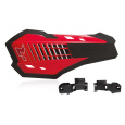 Kryty páček RTECH HP2 CROSS/ENDURO vč. montážní sady pro NISSIN červeno/černé R-KITPMHP3RS4