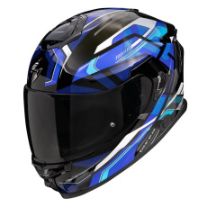 Moto přilba SCORPION GT EXO-GT SP AIR AUGUSTA černo/šedo/modrá