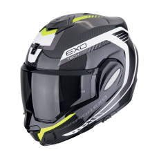 Moto přilba SCORPION EXO-TECH EVO CARBON COSY černo/fluo žlutá