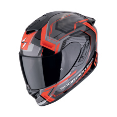 Moto přilba SCORPION EXO-1400 EVO II AIR LINART černo/červená