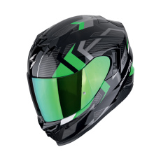 Moto přilba SCORPION EXO-520 EVO AIR SENSUS černo/zelená