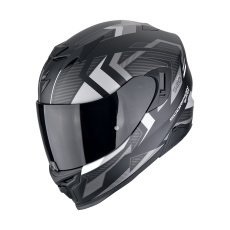 Moto přilba SCORPION EXO-520 EVO AIR SENSUS matná černo/stříbrná