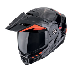 Moto přilba SCORPION ADX-2 LEWIS černo/červená