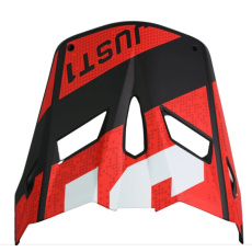 Kšilt JUST1 J22 ADRENALINE CARBON červený