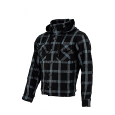 Mikina na moto RICHA LUMBER HOODIE černá