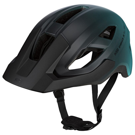 přilba KED Embrace Jr. S/M Teal Black Matt 52-58 cm