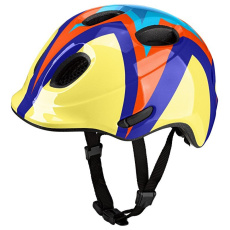 přilba KED Meggy Spark M Starburst Yellow Blue 50-55 cm přilba KED Meggy Spark M Starburst Yellow Blue 50-55 cm