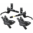 brzda kotoučová SHIMANO Deore M6120 čtyřpístková p+z (850+1600 mm) komplet (zadní J-kit)