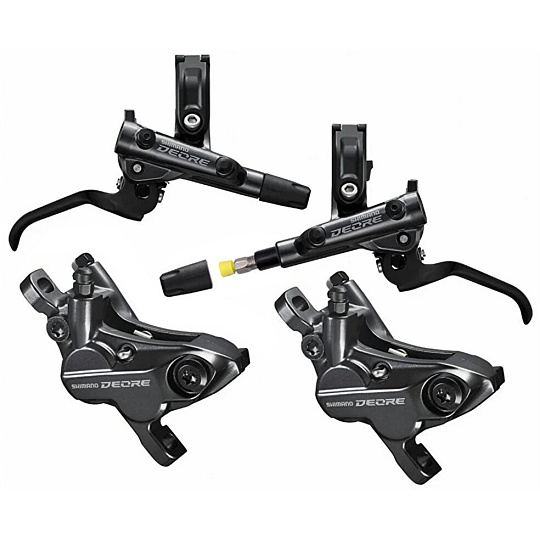 brzda kotoučová SHIMANO Deore M6120 čtyřpístková p+z (850+1600 mm) komplet (zadní J-kit) brzda kotoučová SHIMANO Deore M6120 čtyřpístková p+z (850+1600 mm) komplet (zadní J-kit)