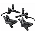 brzda kotoučová SHIMANO Deore M6120 čtyřpístková p+z (850+1550 mm) komplet