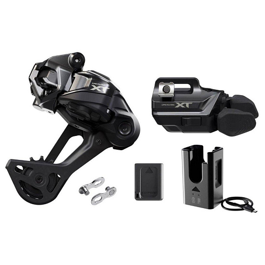 upgrade kit SHIMANO XT M8250 řadicího systému Di2 12sp., I-spec. EV, v krabičce upgrade kit SHIMANO XT M8250 řadicího systému Di2 12sp., I-spec. EV, v krabičce