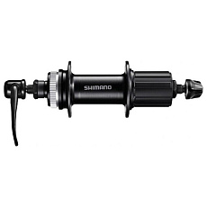 náboj disc SHIMANO FH-QC300 36d zadní Center lock černý, v krabičce