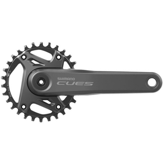 kliky SHIMANO Cues FC-U6000-1, 175mm, 32 zubů, černé, 11,10,9 speed