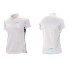 Alpinestars Krypton S/S Stella-dámský dres White/Turquise vel.S