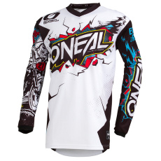 O´Neal dětský dres ELEMENT VILLAIN bílá