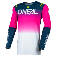 O´Neal dres PRODIGY FIVE FIVE modrá/bílá/růžová