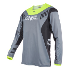 O´Neal dětský dres ELEMENT FR HYBRID šedá/žlutá