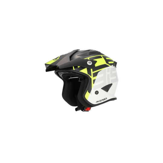 ACERBIS přilba JET ARIA SPORT černá/fluo žlutá