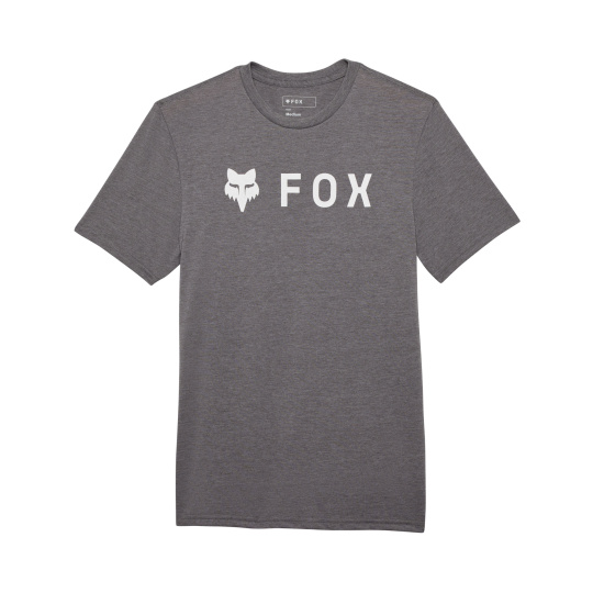 Pánské triko Fox Absolute Ss Tech Tee  Heather Graphite