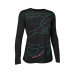 Dámský cyklo dres Fox W Ranger Mid Ls Jersey Lunar 