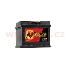 44Ah baterie, 360A, pravá BANNER Starting Bull 210x175x175