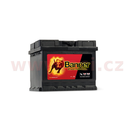 44Ah baterie, 360A, pravá BANNER Starting Bull 210x175x175