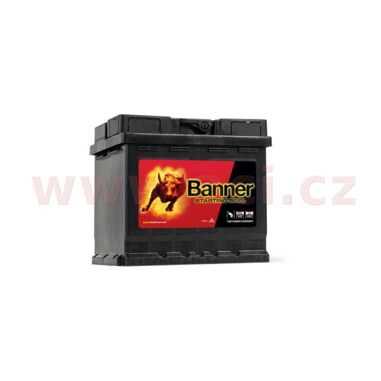 45Ah baterie, 400A, pravá BANNER Starting Bull 210x175x190