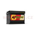 60Ah baterie, 640A, pravá BANNER Running Bull AGM 241x175x190