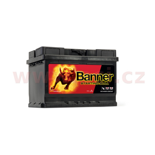 60Ah baterie 480A, pravá BANNER Starting Bull 241x175x175