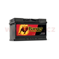 70Ah baterie 640A, pravá BANNER Starting Bull 278x175x175