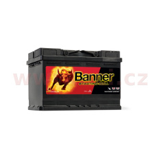 72Ah baterie 650A, pravá BANNER Starting Bull 278x175x190