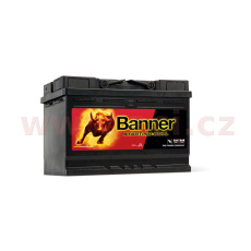 72Ah baterie, 650A, levá BANNER Starting Bull 278x175x190