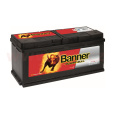 110Ah baterie, 900A, pravá BANNER Power Bull 394x175x190