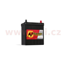 40Ah baterie, 330A, pravá, úzké póly BANNER Power Bull 187x127x204(226)