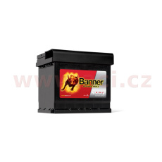 50Ah baterie, 450A, pravá BANNER Power Bull 210x175x190