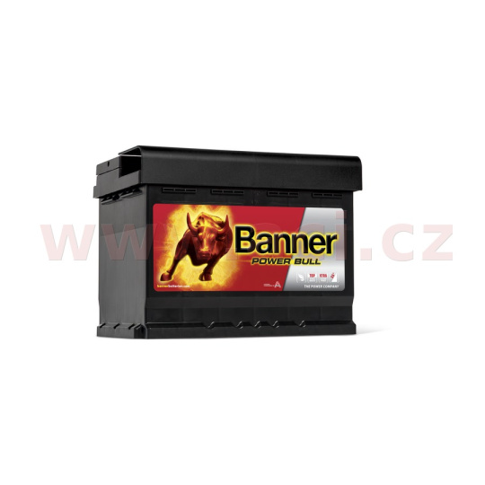 60Ah baterie, 540A, pravá BANNER Power Bull 241x175x175