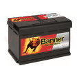 77Ah baterie, 700A, pravá BANNER Power Bull 278x175x190