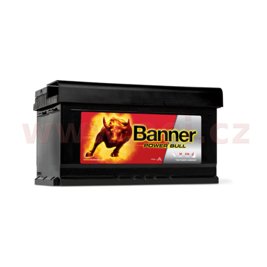 80Ah baterie, 700A, pravá BANNER Power Bull 315x175x175