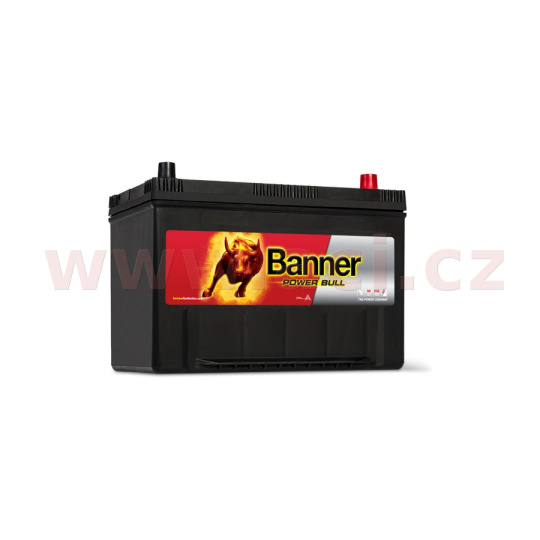 95Ah baterie, 740A, pravá BANNER Power Bull 303x173x203(225)