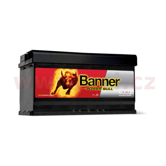 95Ah baterie, 780A, pravá BANNER Power Bull 354x175x190