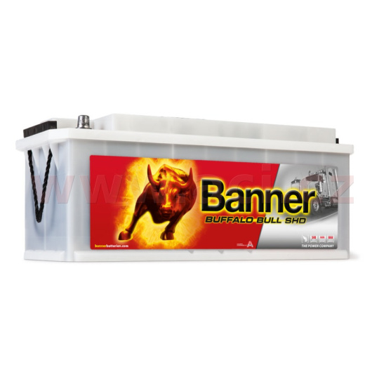 170Ah baterie, 1000A, levá BANNER Buffalo Bull SHD 514x218x210